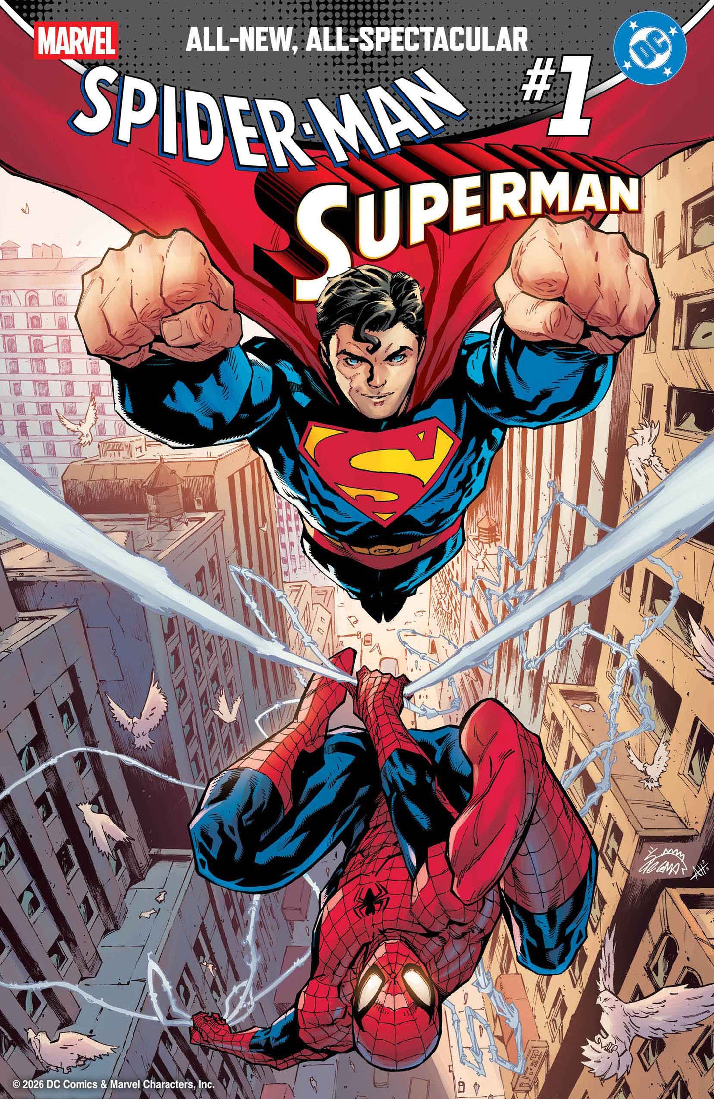 Marvel/DC: Spider-Man/Superman #1 Ryan Stegman