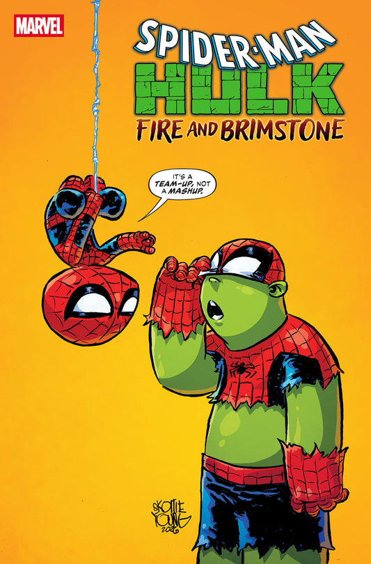 Spider-Man/Hulk: Fire And Brimstone #1 Skottie Young