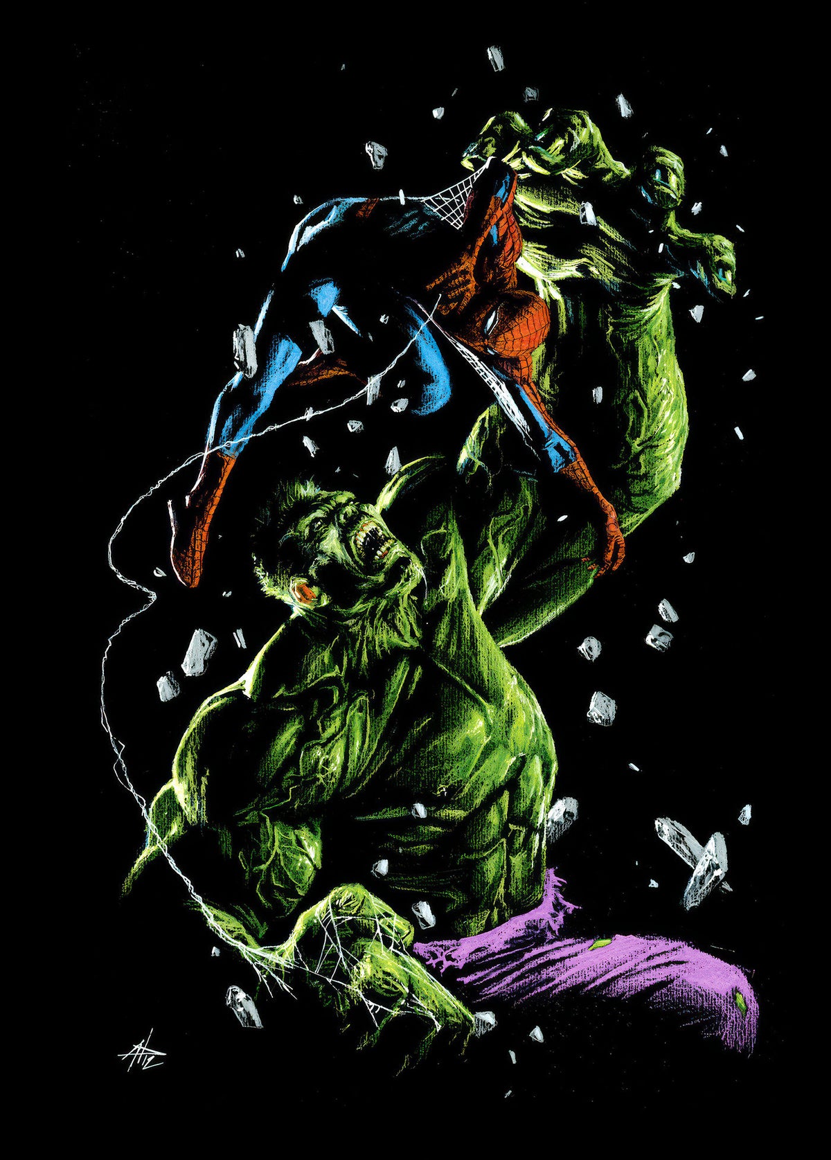 Spider-Man/Hulk: Fire And Brimstone #3 [1:50] Gabriele Dell'otto Virgin