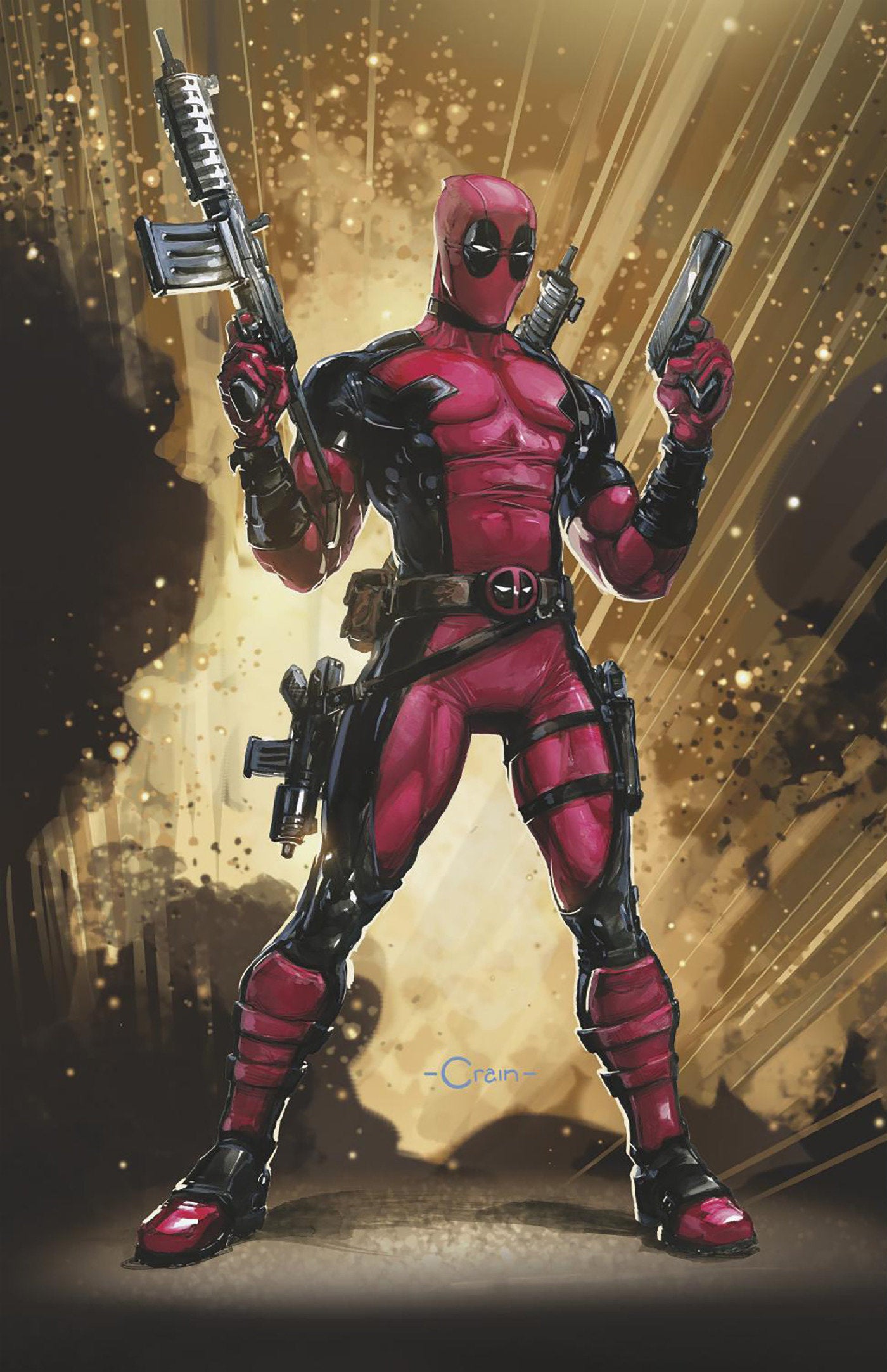 Wade Wilson: Deadpool #1 [1:50] Clayton Crain Virgin