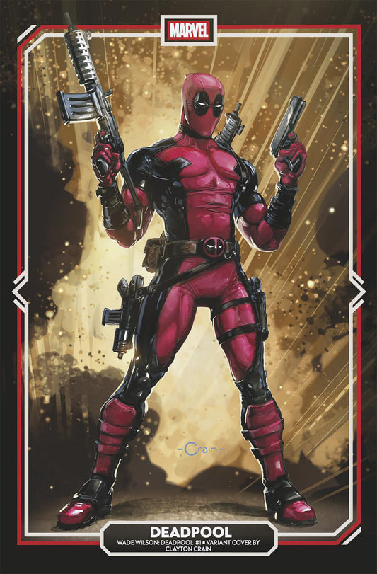 Wade Wilson: Deadpool #1 Clayton Crain