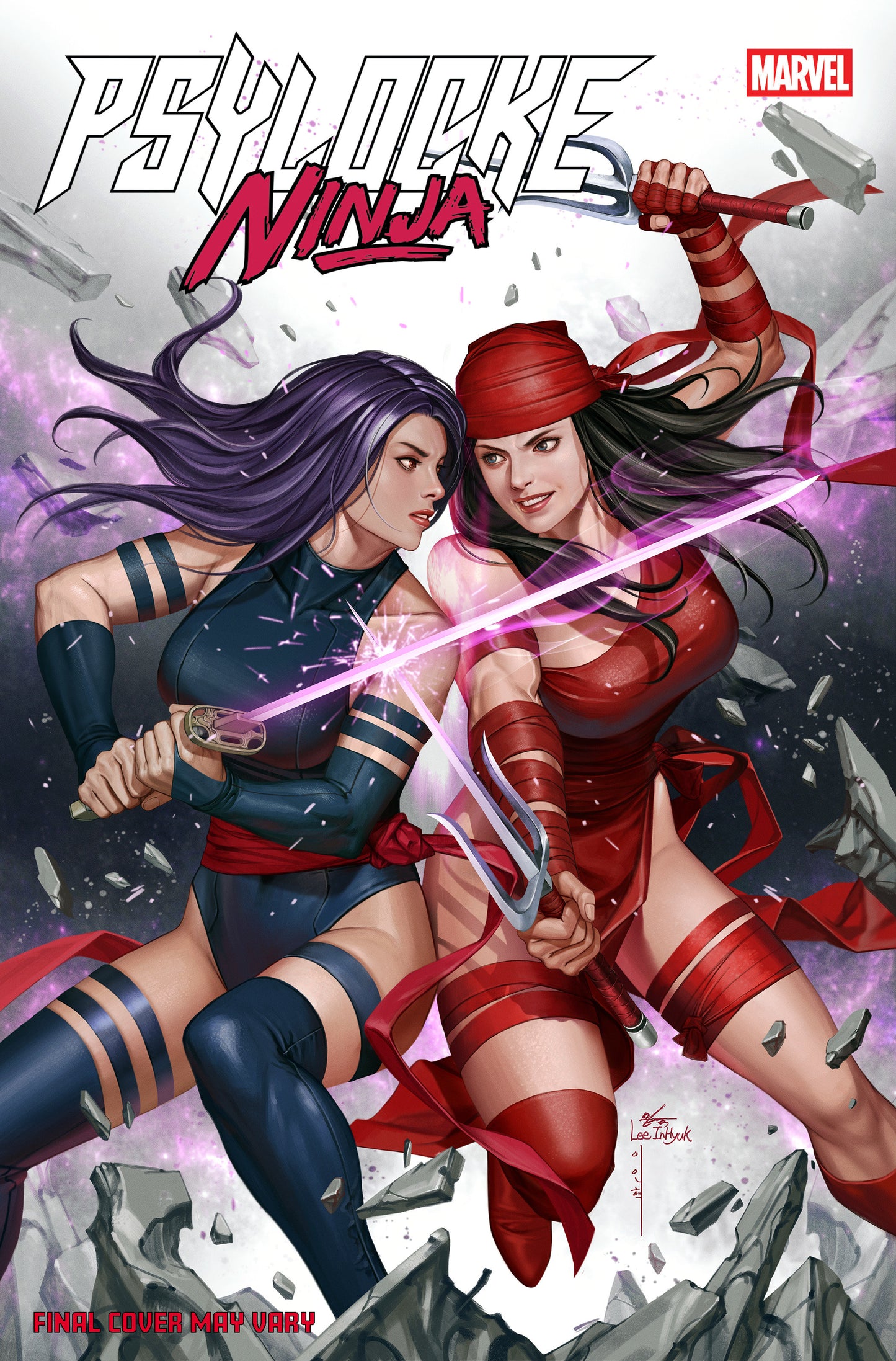Psylocke: Ninja #2 Inhyuk Lee Versus Elektra (PRESALE 02/25/26)