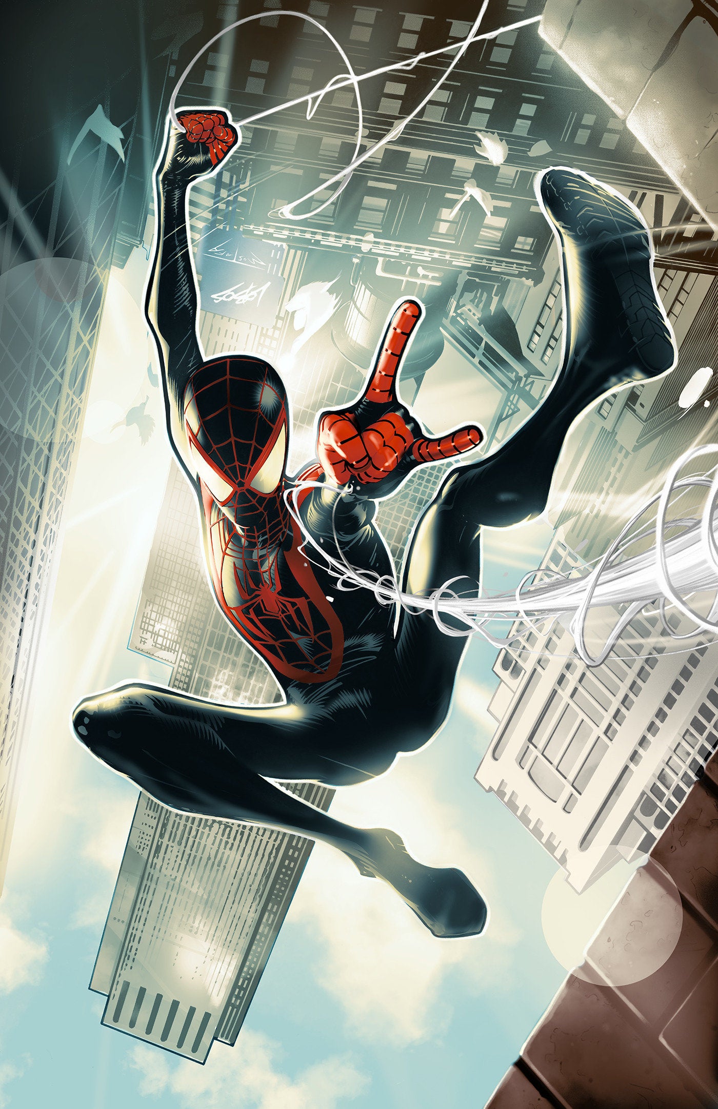Miles Morales: Spider-Man #1 [1:100] Pablo Villalobos Virgin