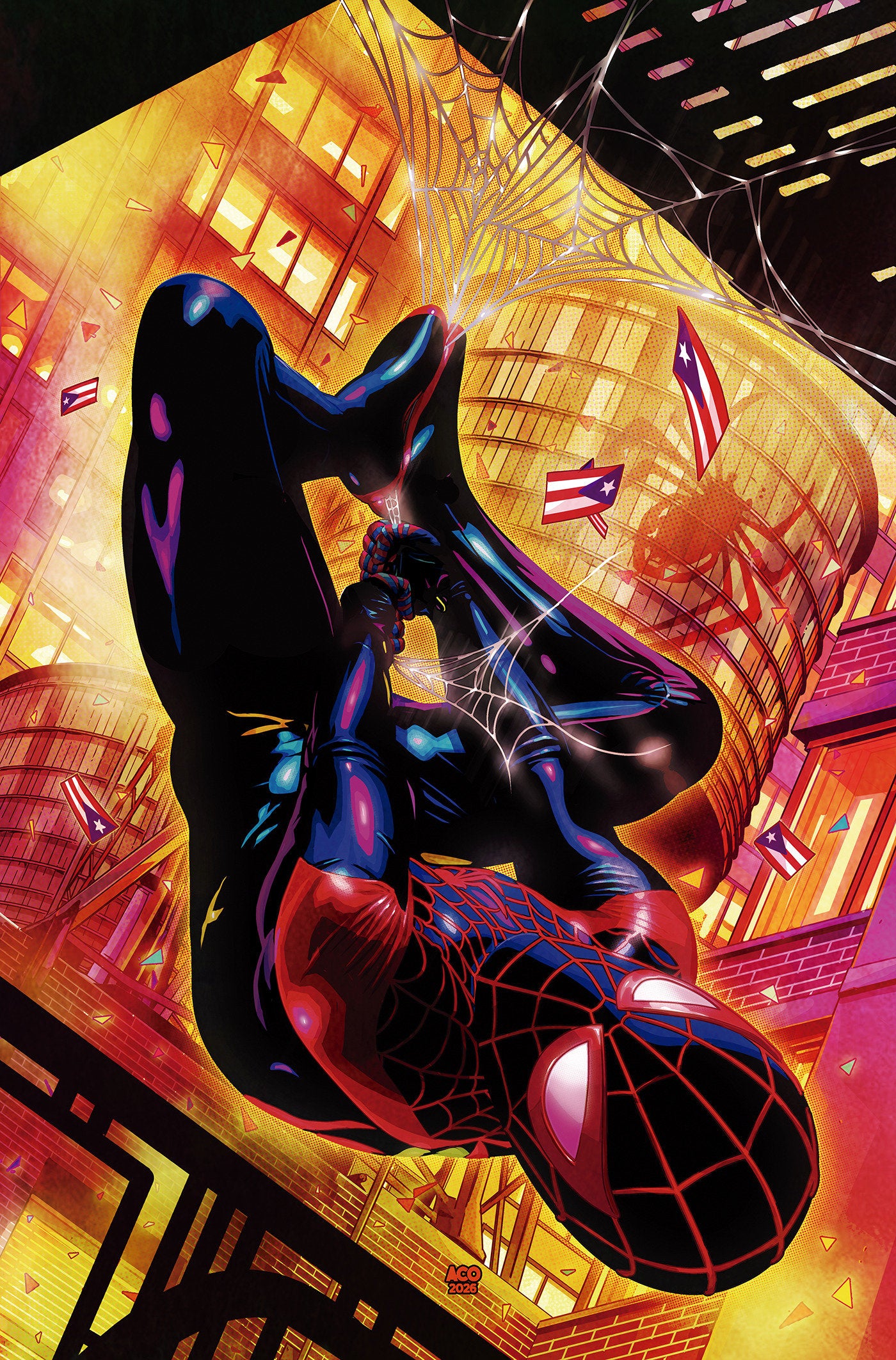 Miles Morales: Spider-Man #1 Aco [1:25] Virgin 2nd Print