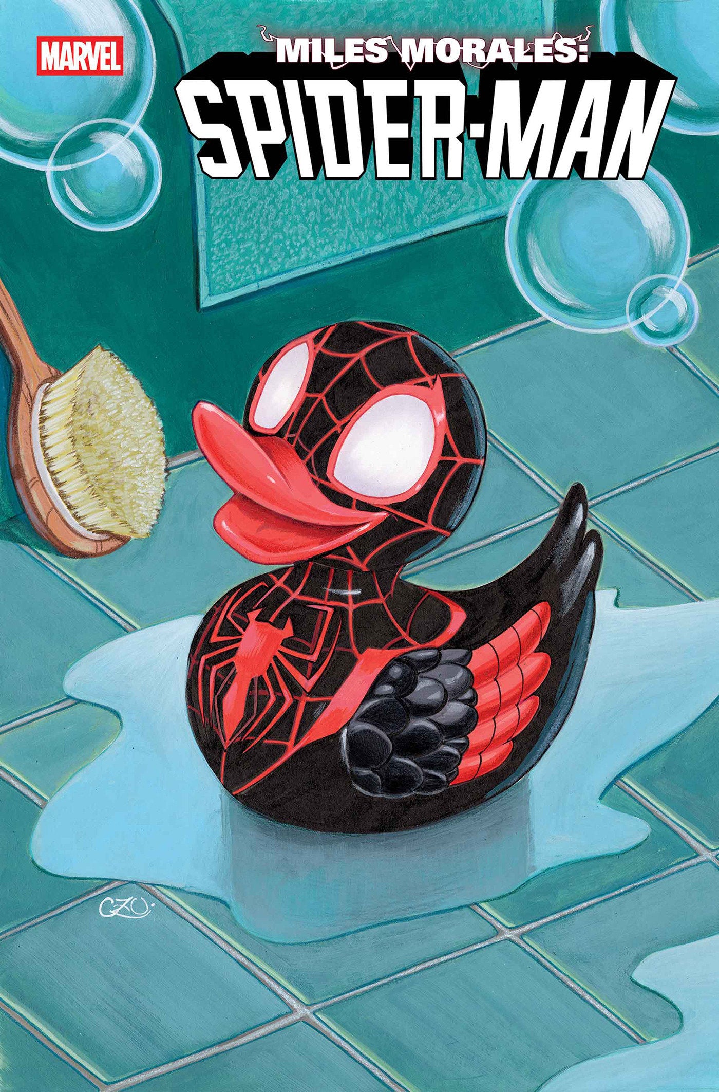 Miles Morales: Spider-Man #1 Chrissie Zullo Marvel Duck