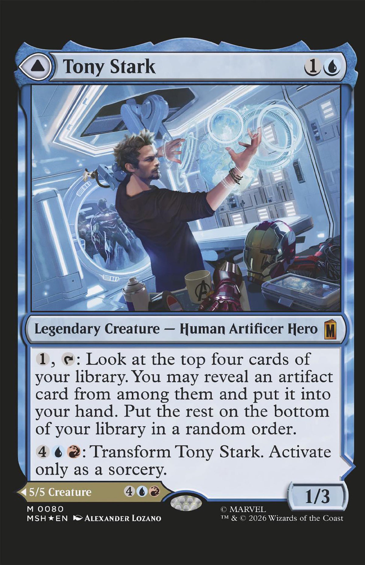 Civil War: Unmasked #2 Alexander Lozano Magic: The Gathering Variant
