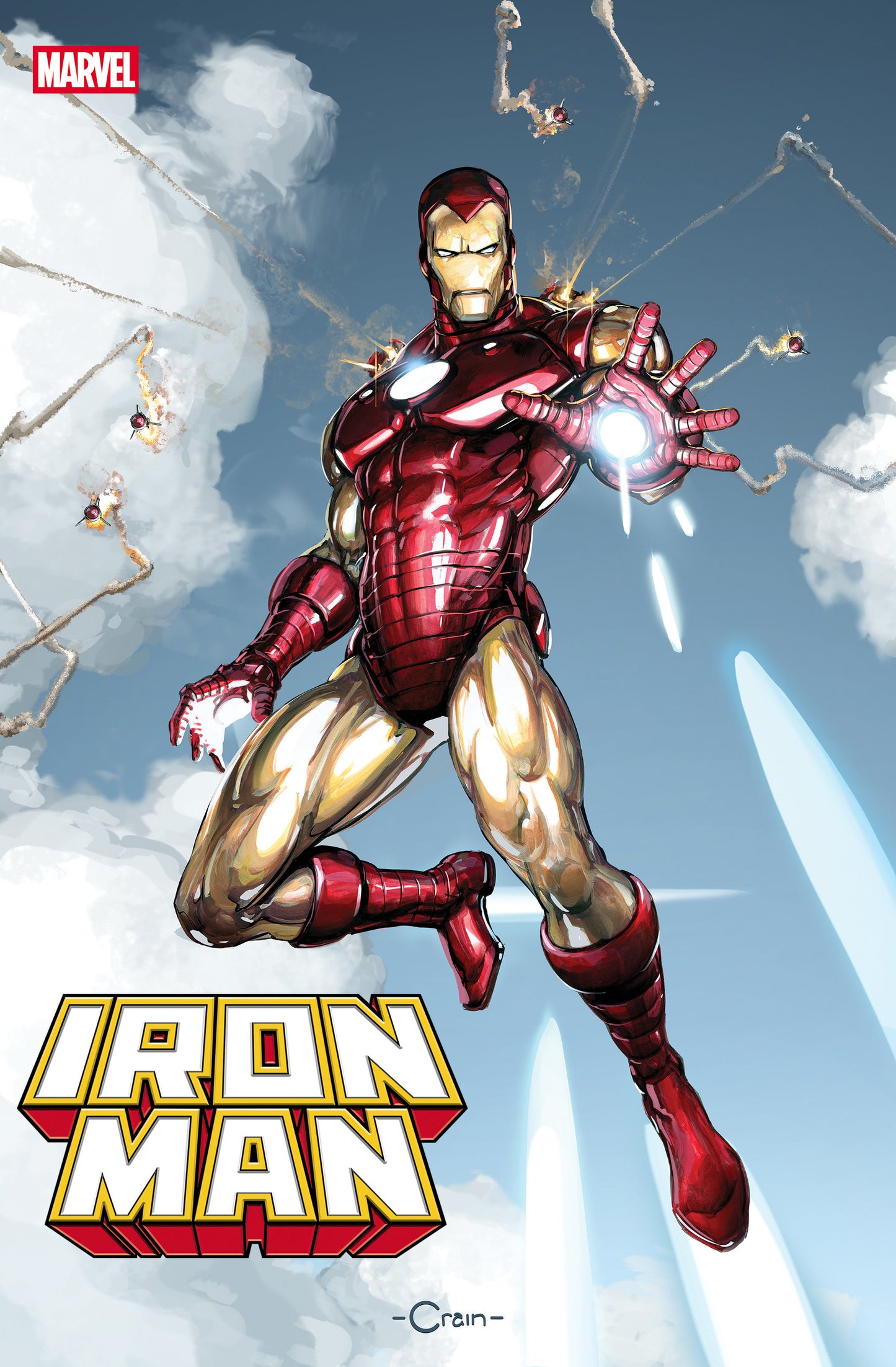 Iron Man #1 Clayton Crain