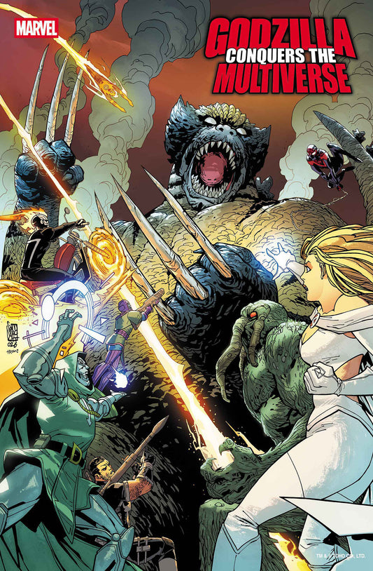 Godzilla Conquers The Multiverse #1 Giuseppe Camuncoli