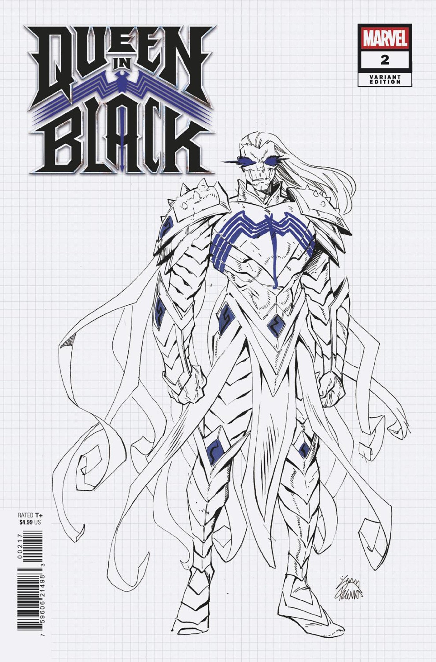 Queen In Black #2 [1:10] Ryan Stegman Design Variant