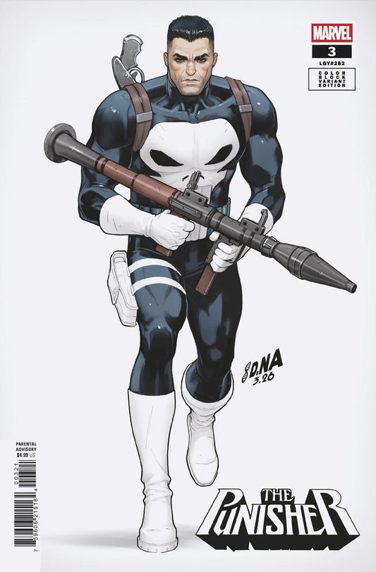 Punisher #3 David Nakayama Color Block White