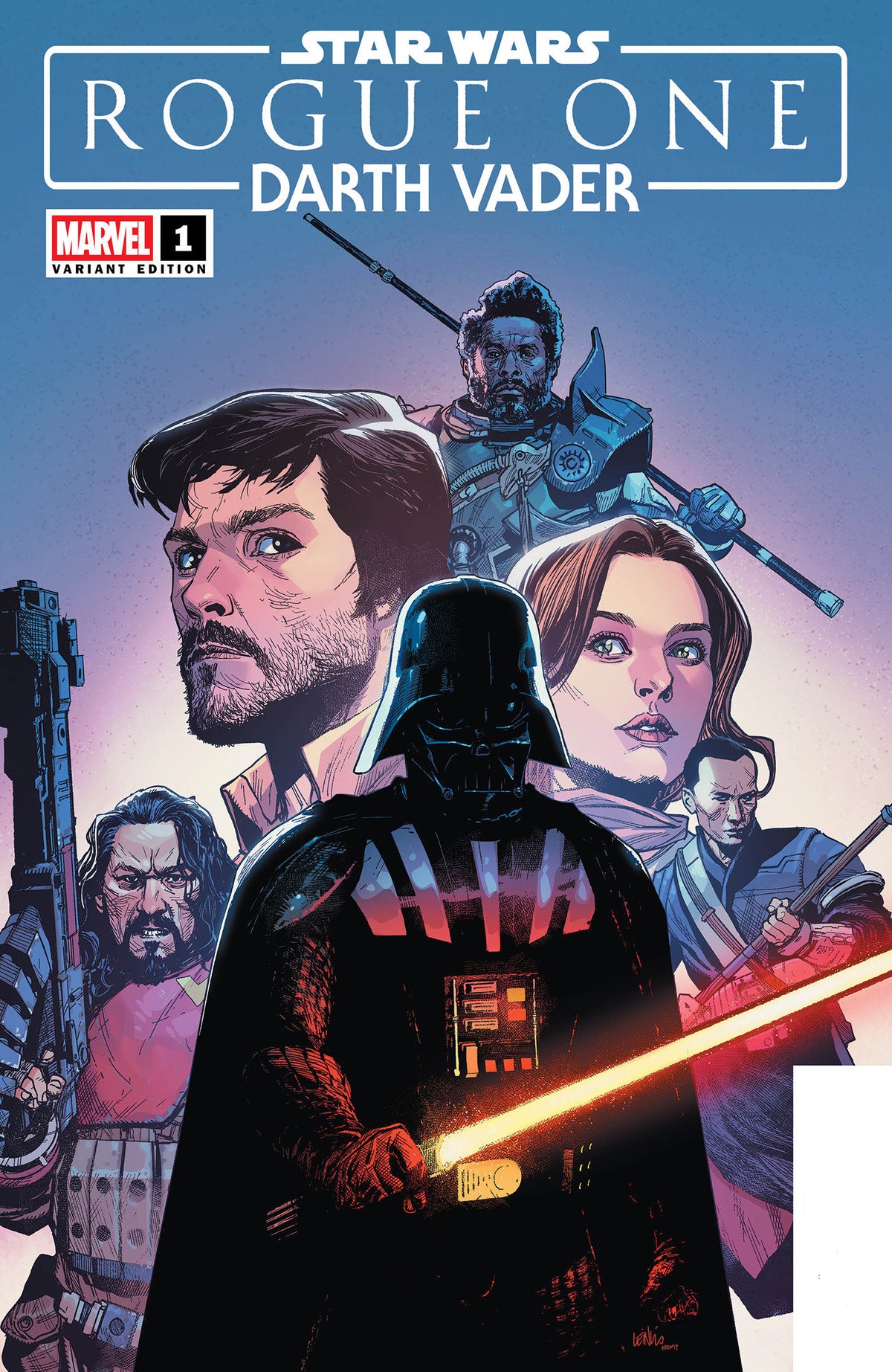 Star Wars: Rogue One Darth Vader #1 [1:25] Leinil Yu