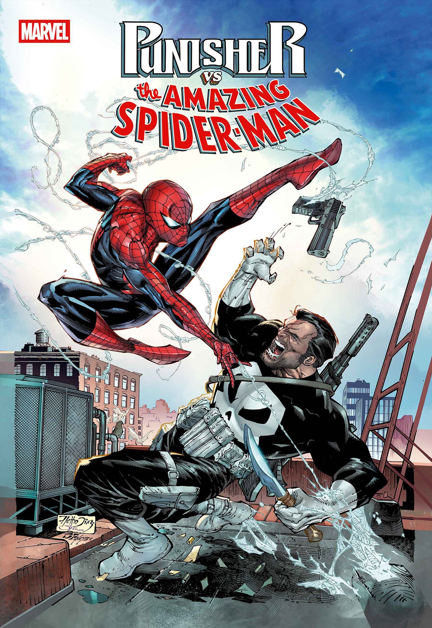 Punisher vs. Spider-Man #1 [1:25] Netho Diaz