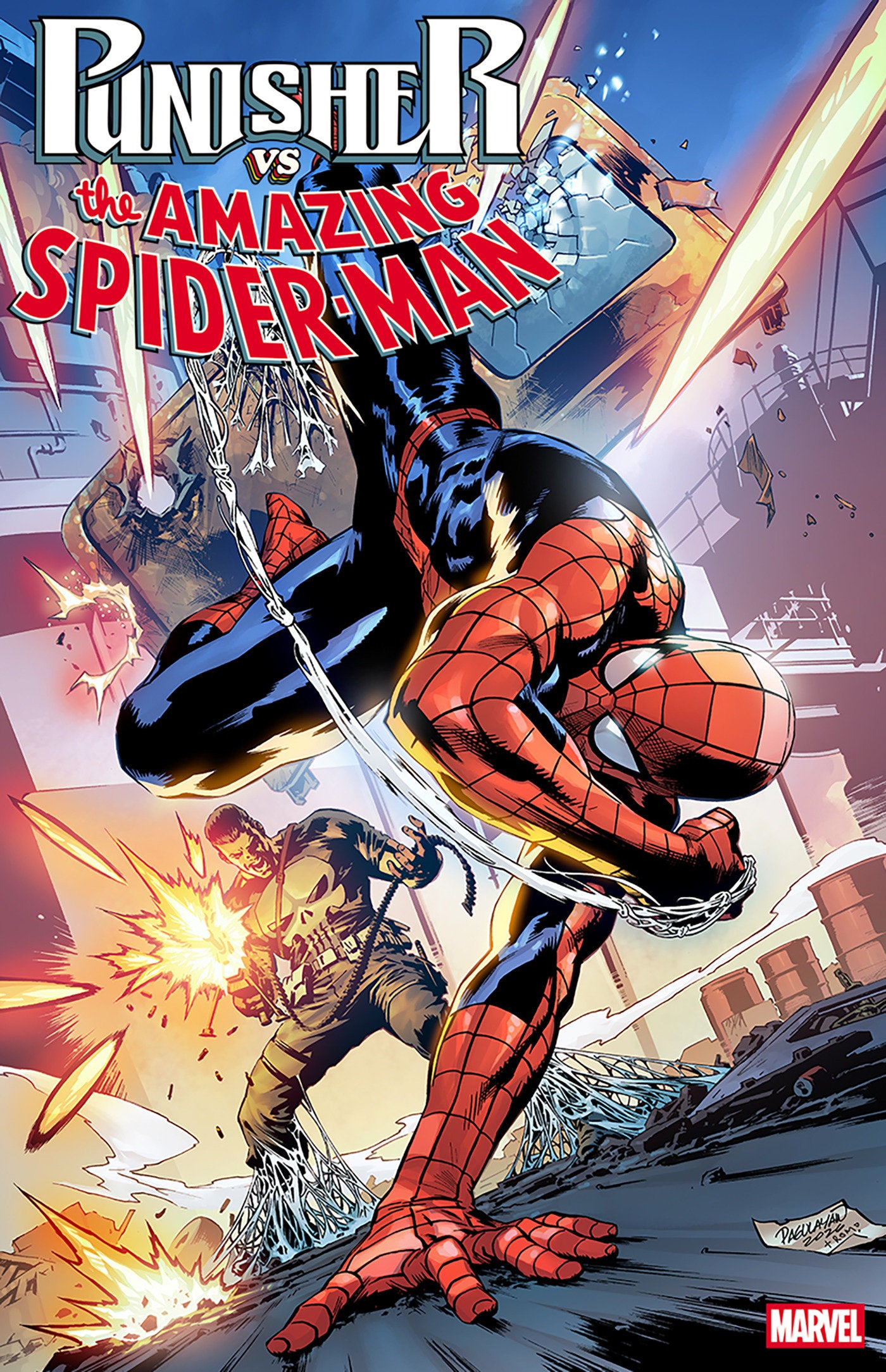 Punisher vs. Spider-Man #2 [1:25] Carlo Pagulayan