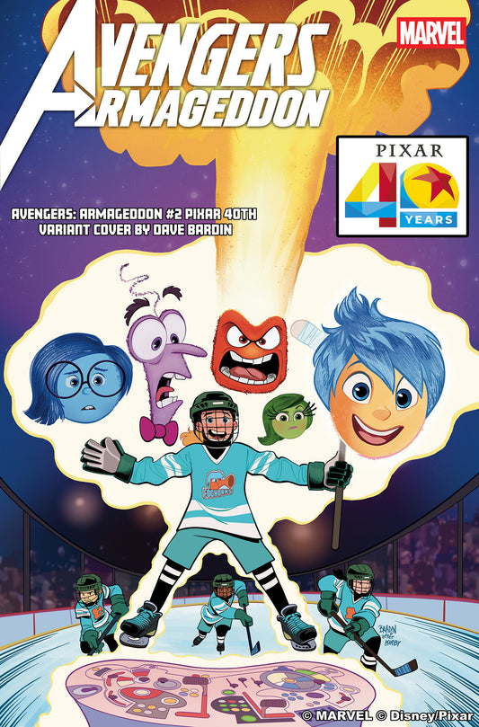 Avengers: Armageddon #2 Dave Bardin Pixar 40th