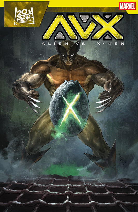 Alien vs. X-Men #1 Alan Quah Poster Homage