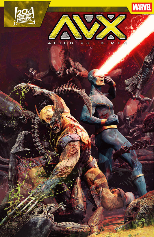 Alien vs. X-Men #1 Bjorn Barends