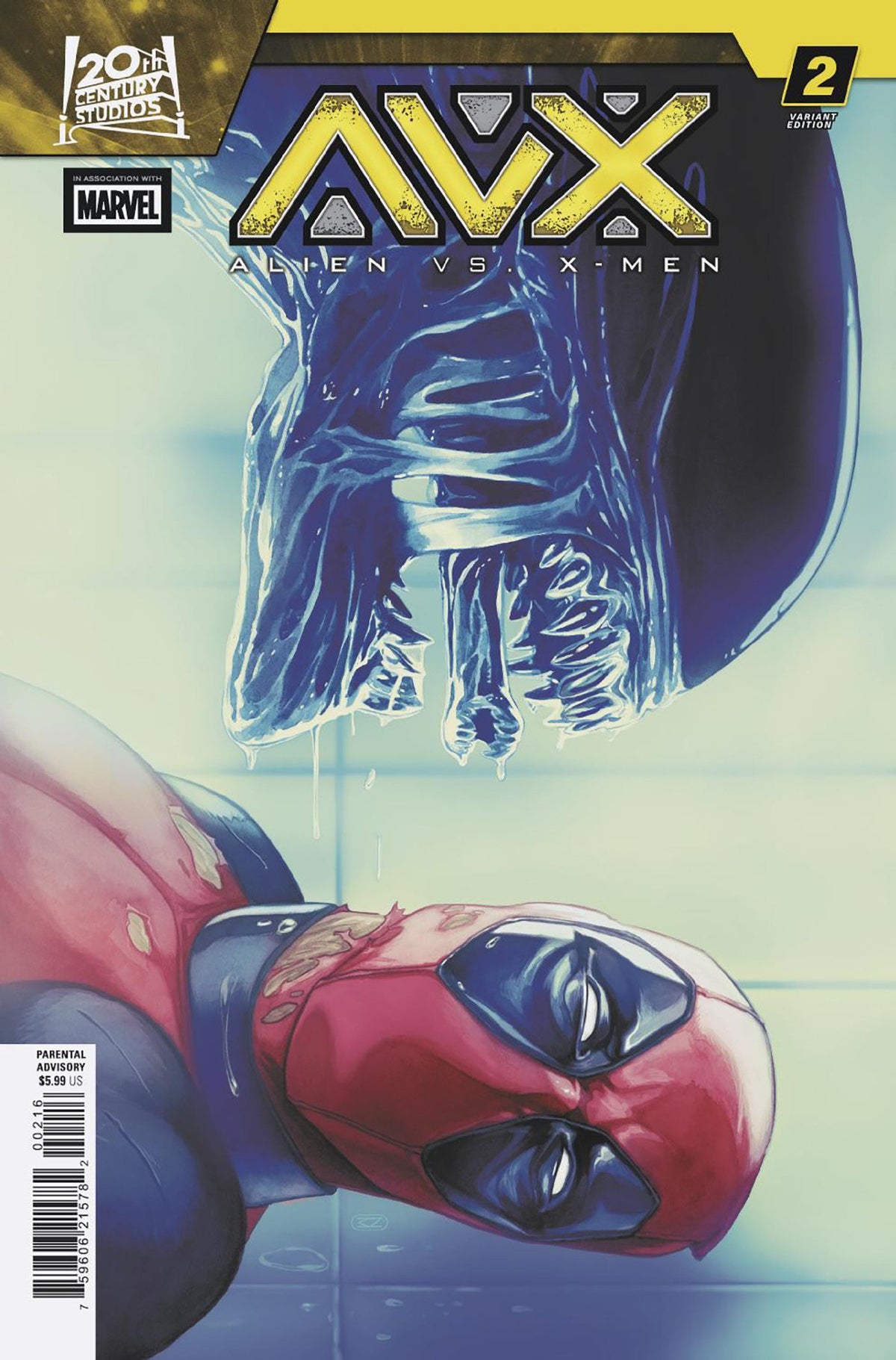 Alien vs. X-Men #2 [1:25] Nimit Malavia