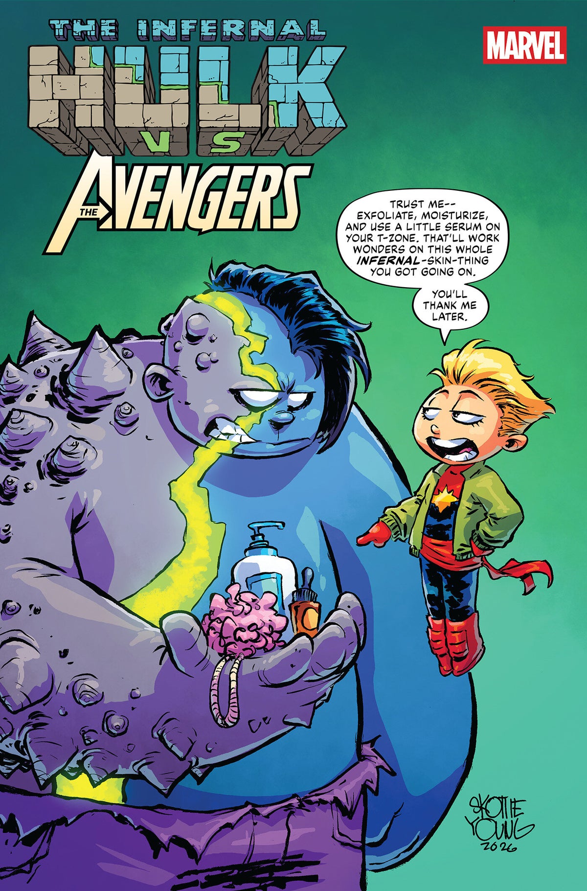 Infernal Hulk vs. Avengers #1 Skottie Young
