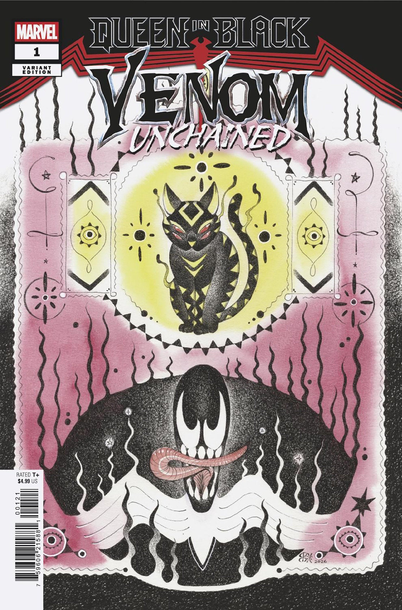 Queen In Black: Venom Unchained #1 Peach Momoko Variant