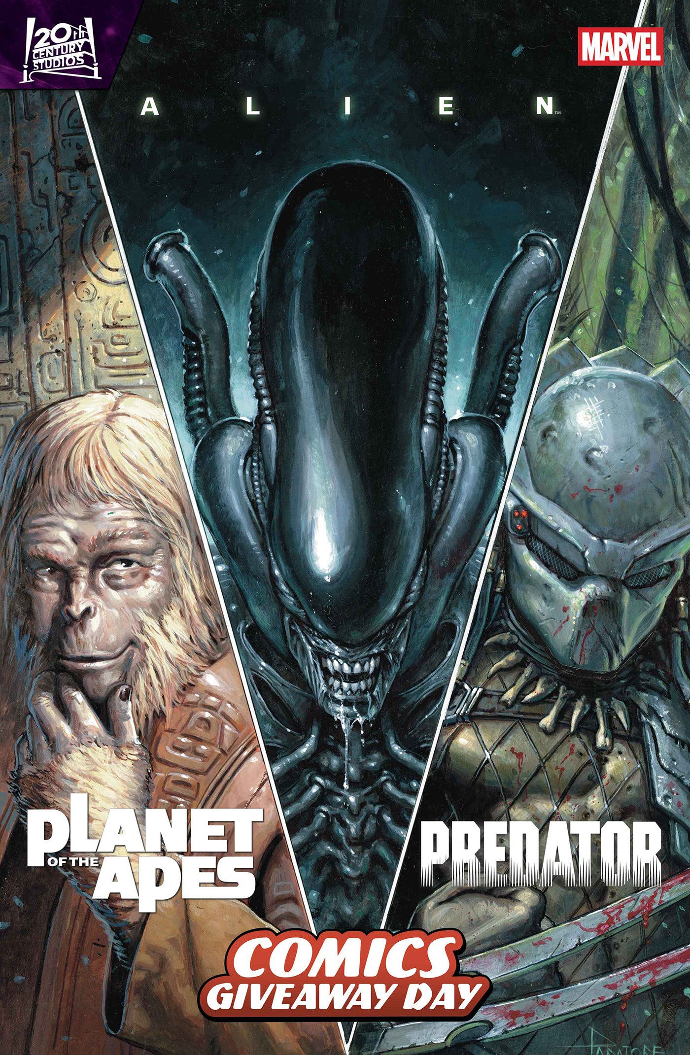 Alien, Predator, & Planet Of The Apes #1 FCBD 2026
