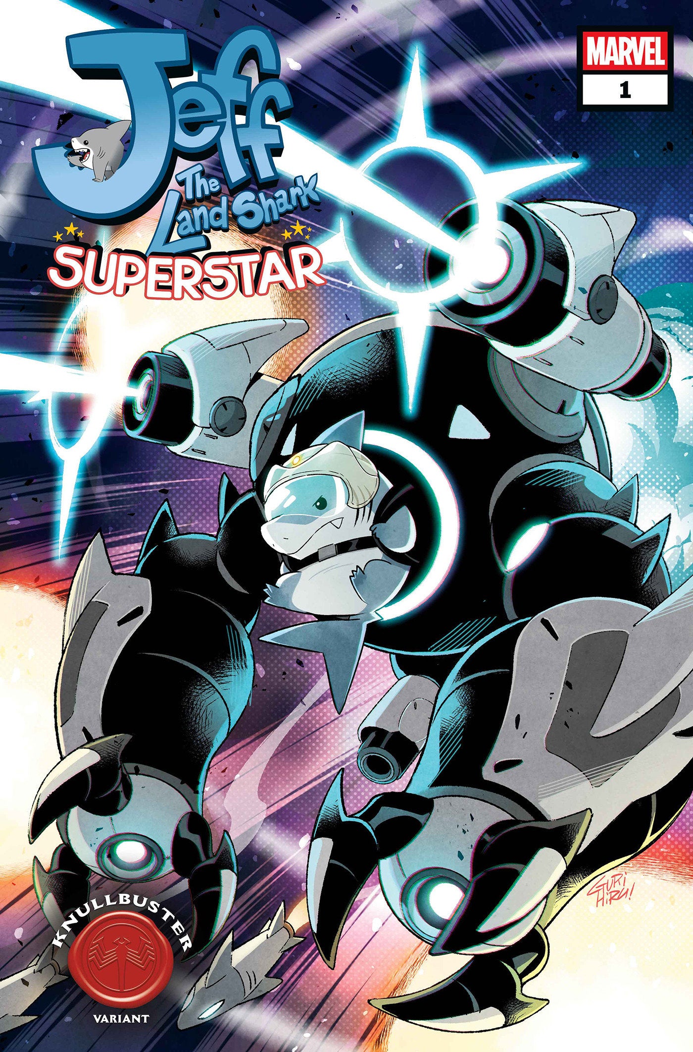 Jeff The Land Shark: Superstar #1 Gurihiru Knullbuster