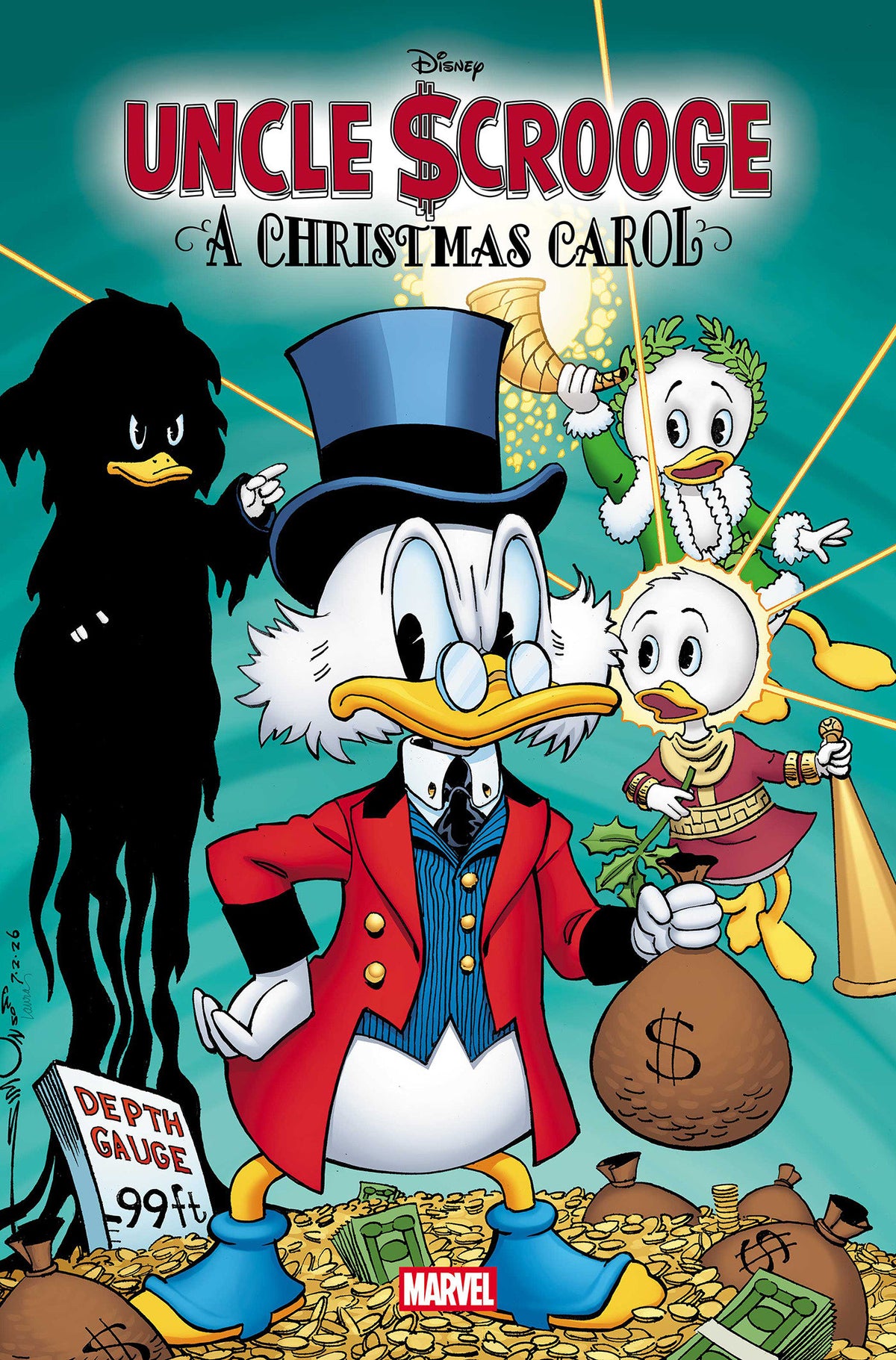 Uncle Scrooge: A Christmas Carol #1 Walt Simonson Main