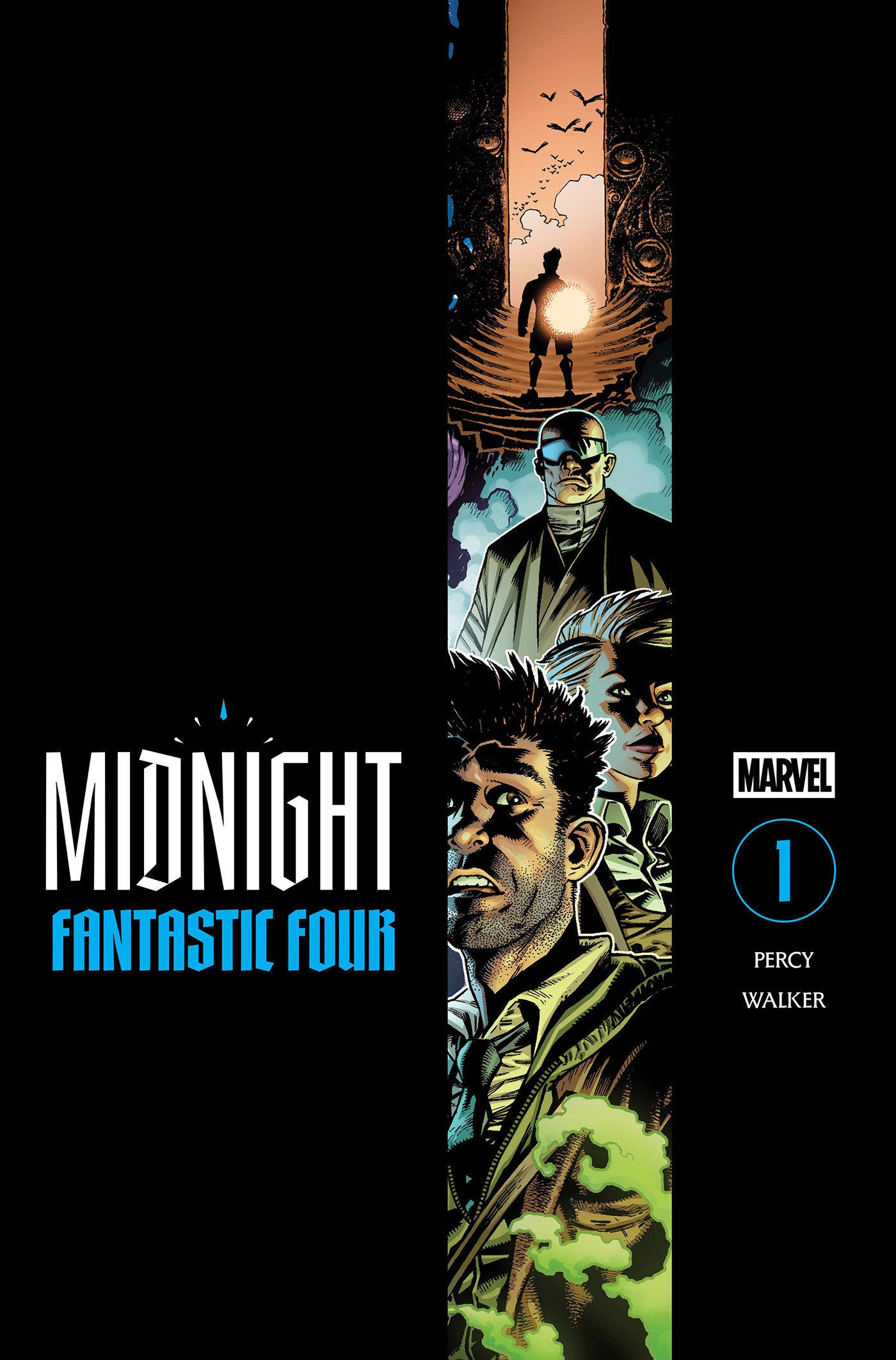 Midnight Fantastic Four #1 Cover A Kev Walker Main