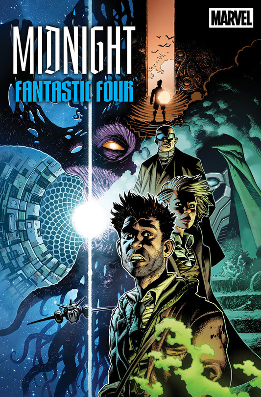 Midnight Fantastic Four #1 Kev Walker Uncloaked 2nd Print