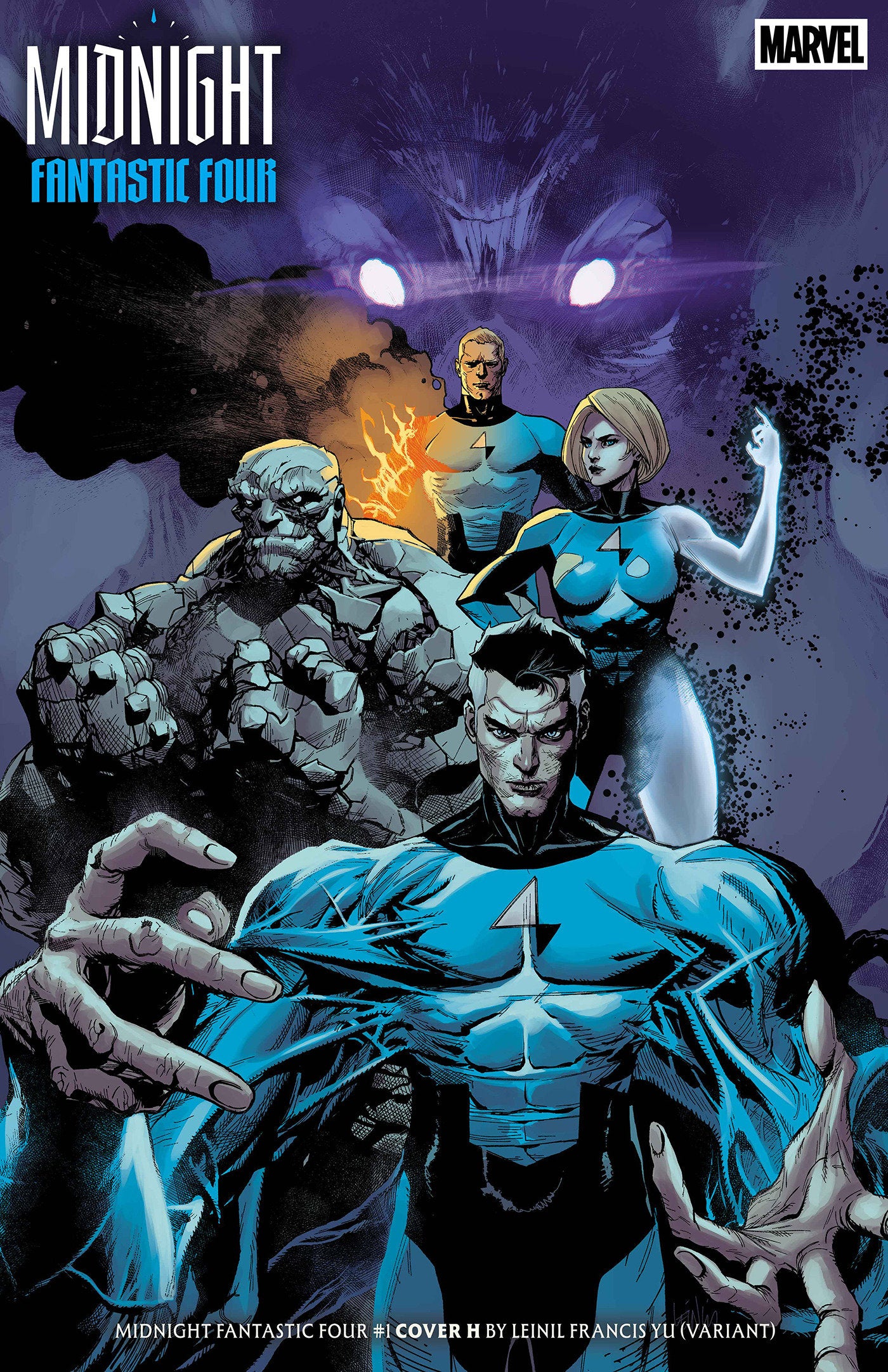 Midnight Fantastic Four #1 Leinil Yu Variant
