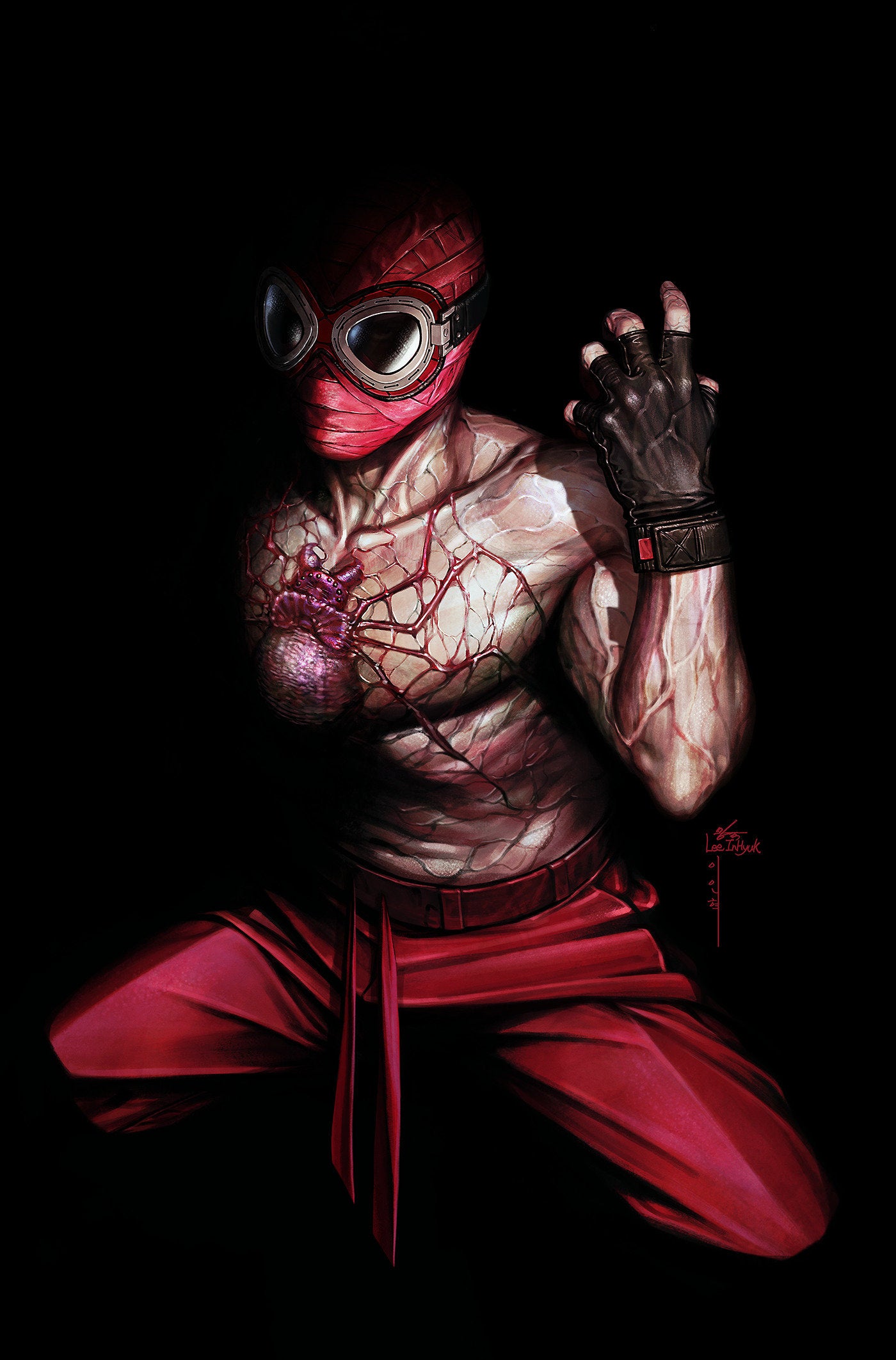 Midnight Spider-Man #1 [1:100] Inhyuk Lee Virgin