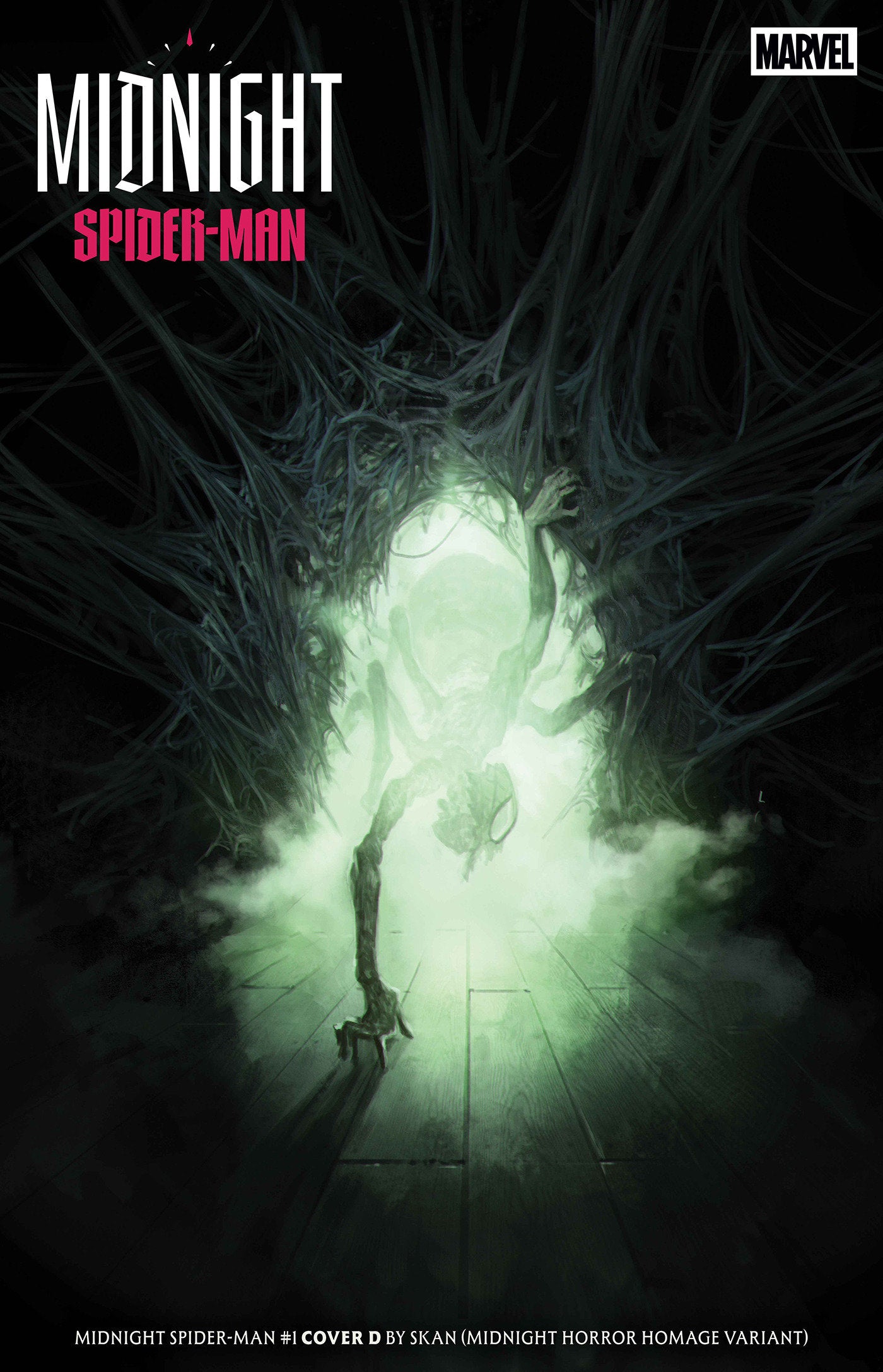 Midnight Spider-Man #1 Skan Midnight Horror Homage