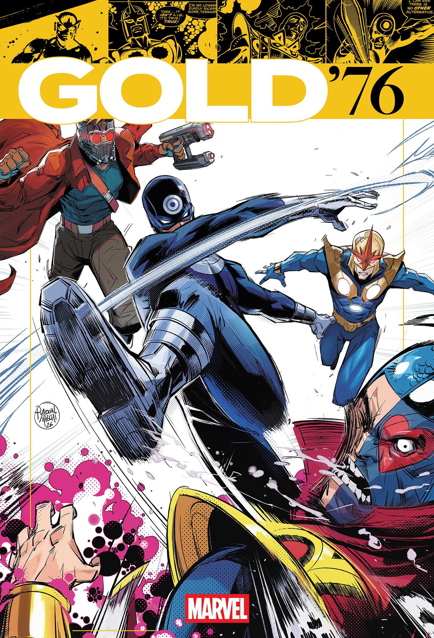 Marvel Gold '76 #1 Hicham Habchi Homage Variant