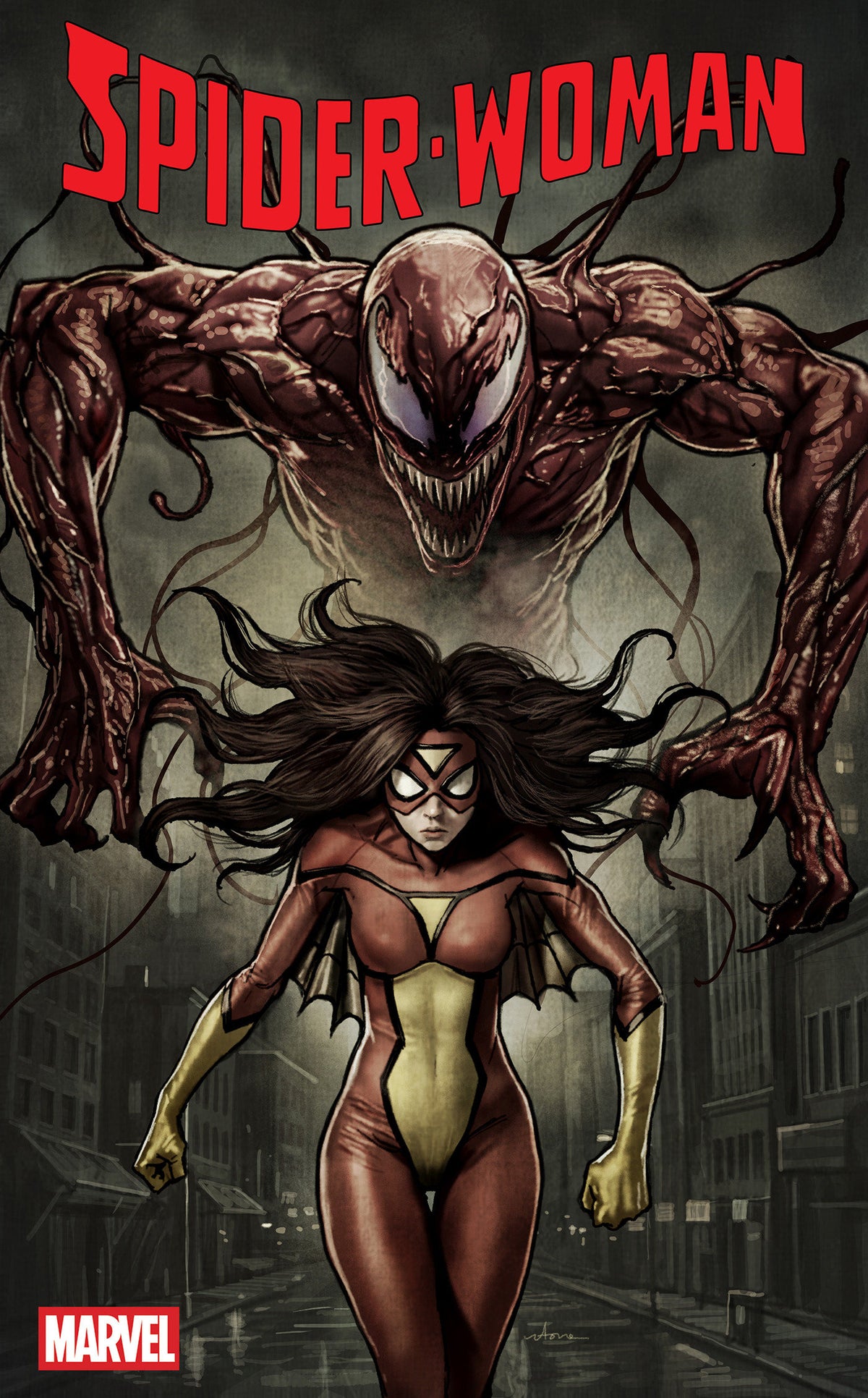 Spider Woman #1 Stonehouse Noir