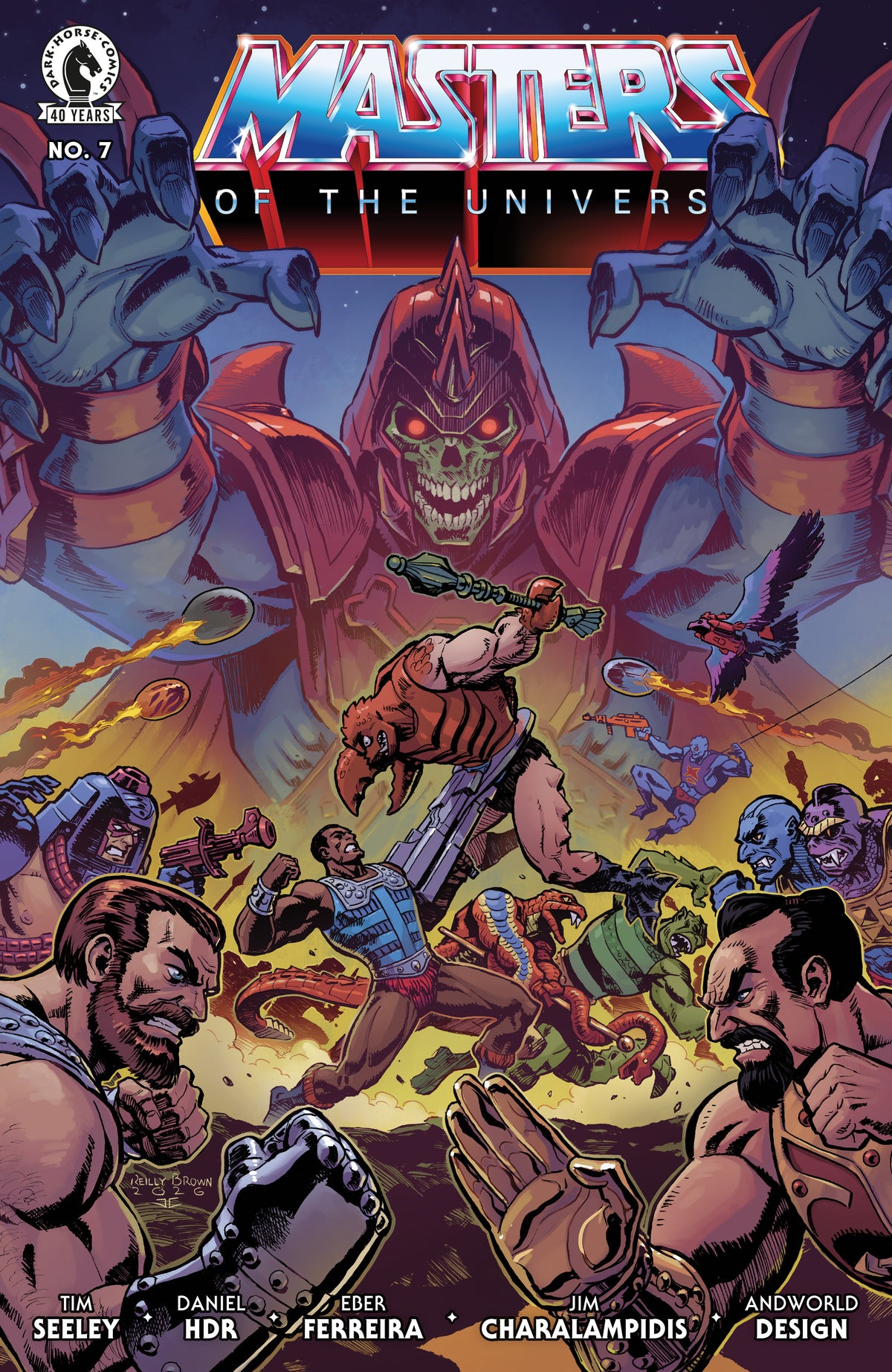 He Man And The Masters Of The Universe #7 Cover A Reilly Brown