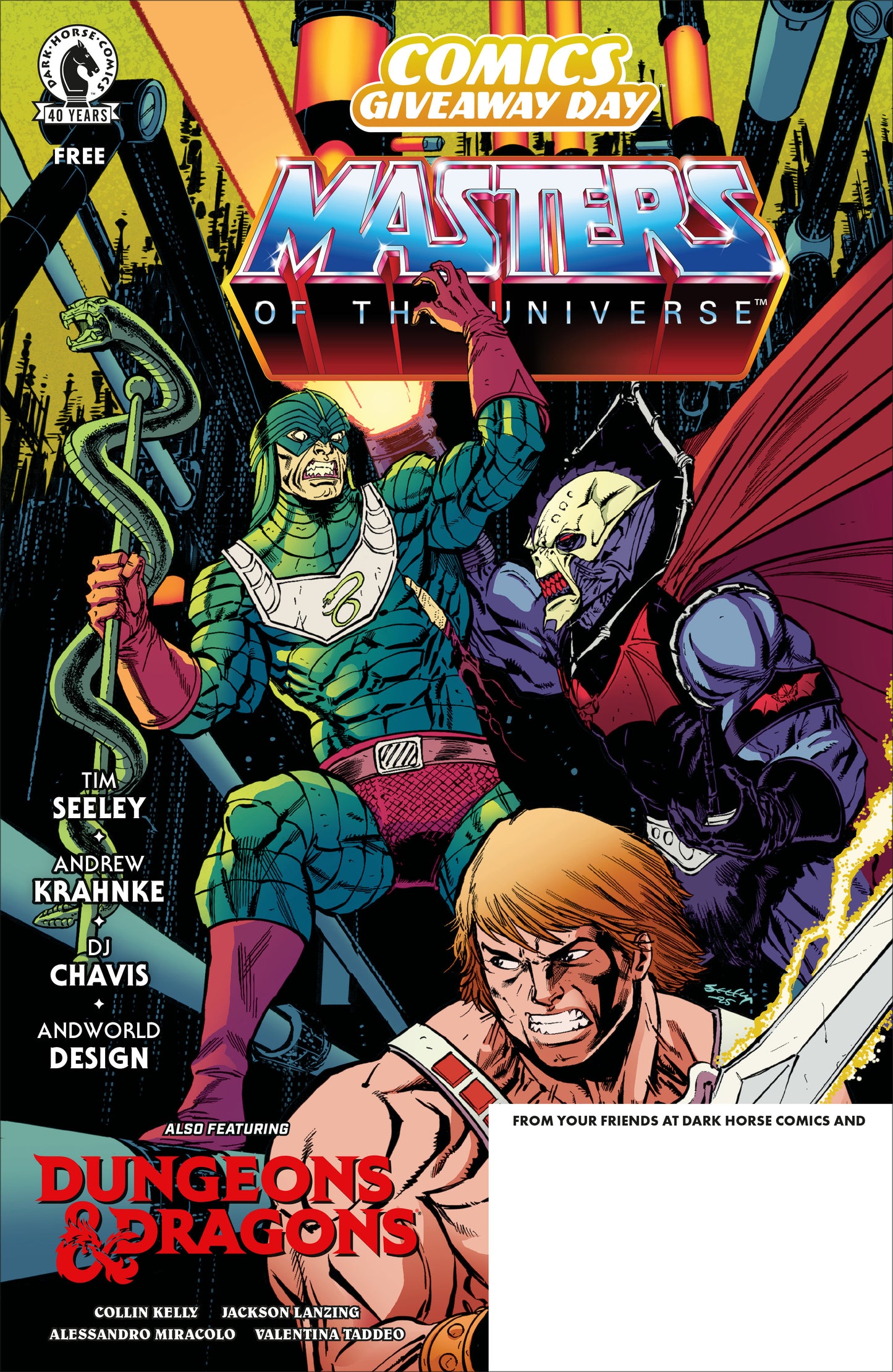 Masters Of The Universe/Dungeons & Dragons #1 FCBD 2026 Tim Seely