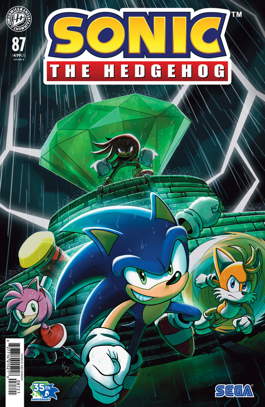 Sonic The Hedgehog #87 Cover B Kris Dobbins