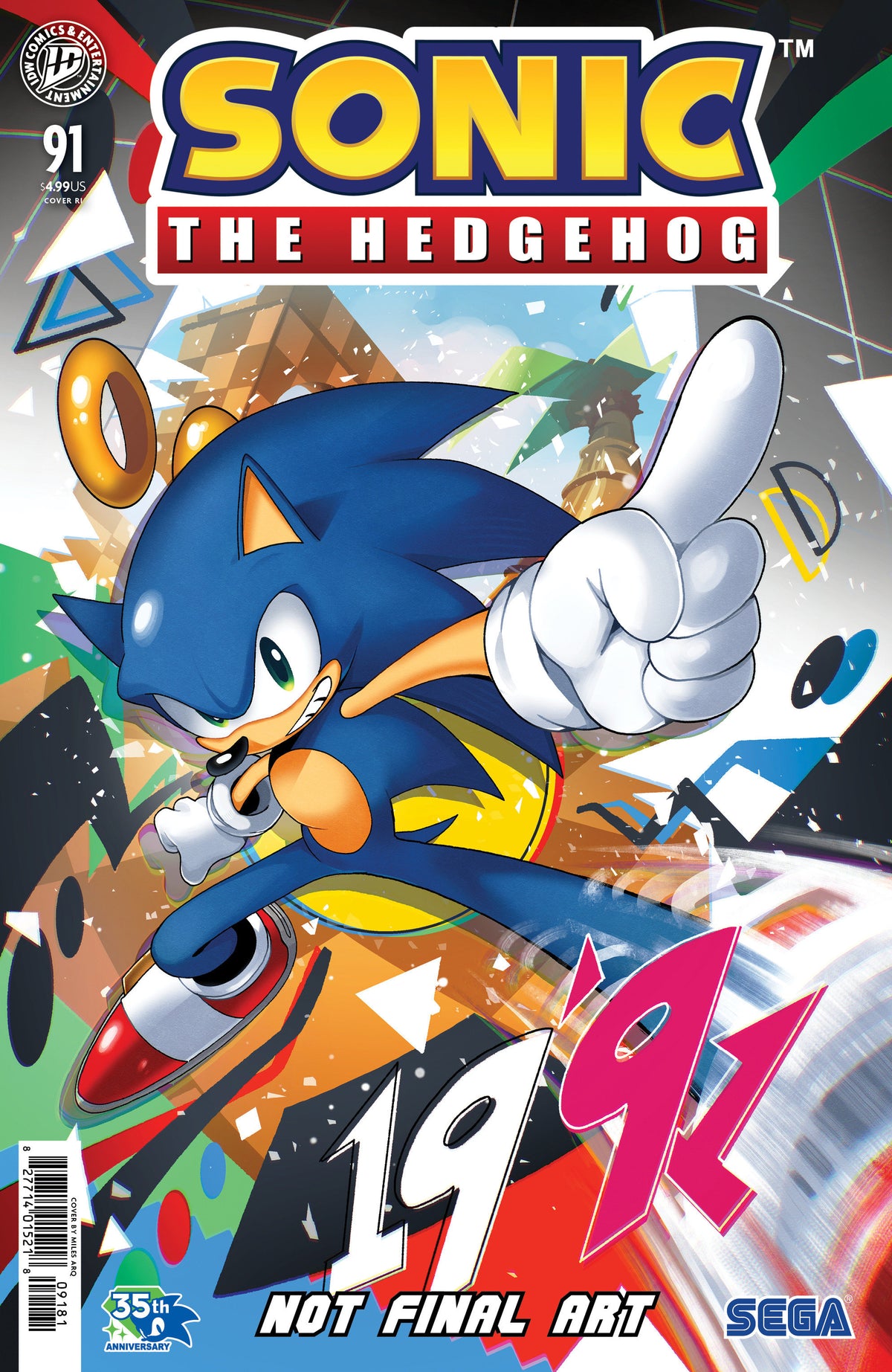 Sonic The Hedgehog #91 [1:50] Miles Arq