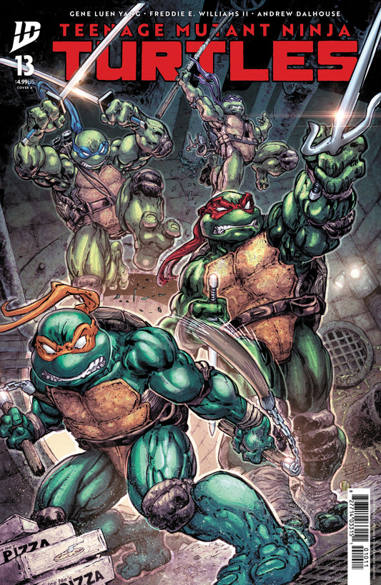 Teenage Mutant Ninja Turtles #13 Cover A Freddie Williams II