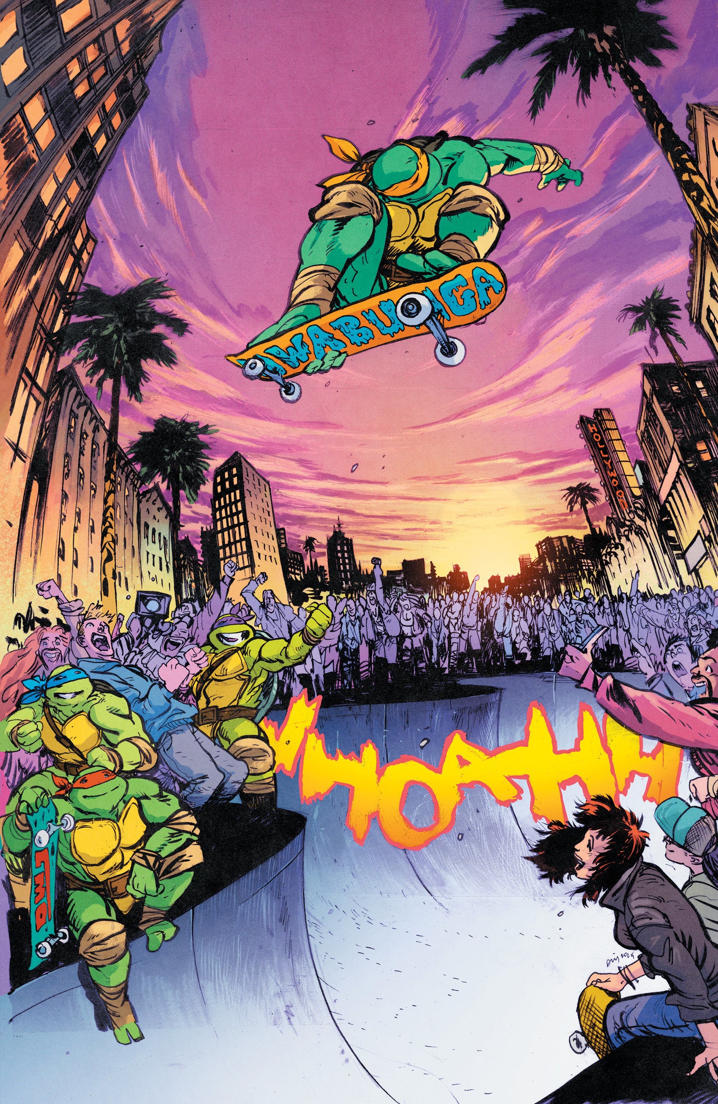 Teenage Mutant Ninja Turtles #13 [1:75] DW Johnson Virgin