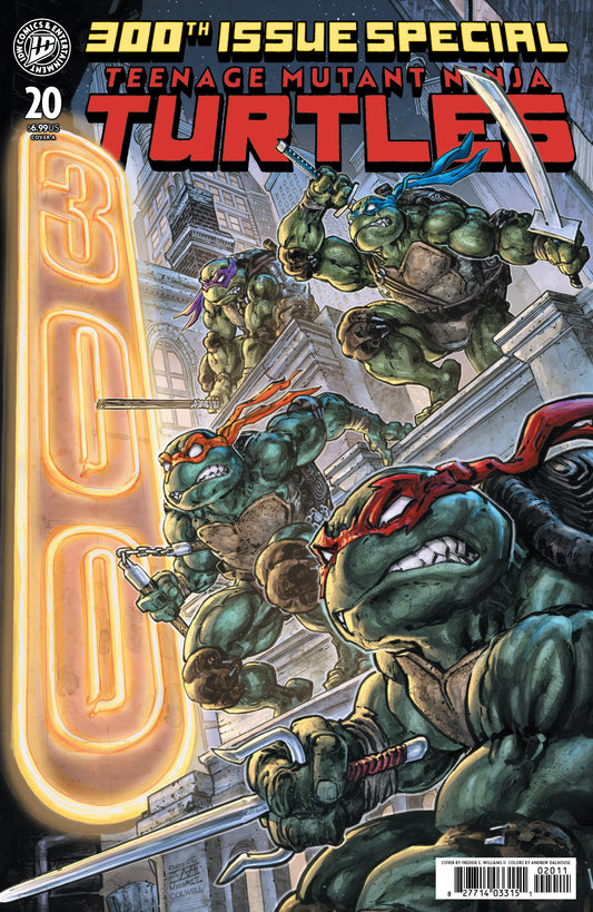 Teenage Mutant Ninja Turtles #20: 300th Cover A Freddie Williams II