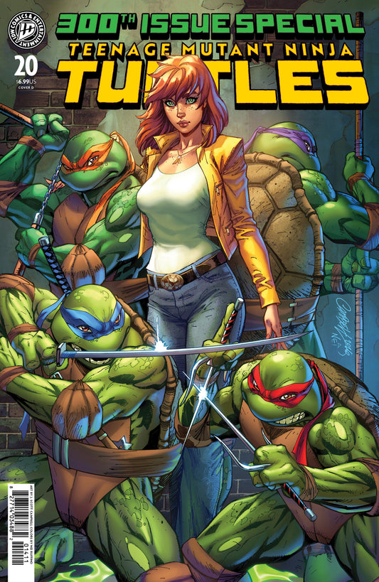 Teenage Mutant Ninja Turtles #20: 300th Issue J Scott Campbell