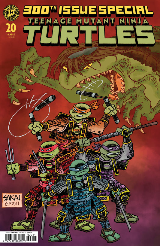 Teenage Mutant Ninja Turtles #20: 300th Issue [1:50] Stan Sakai