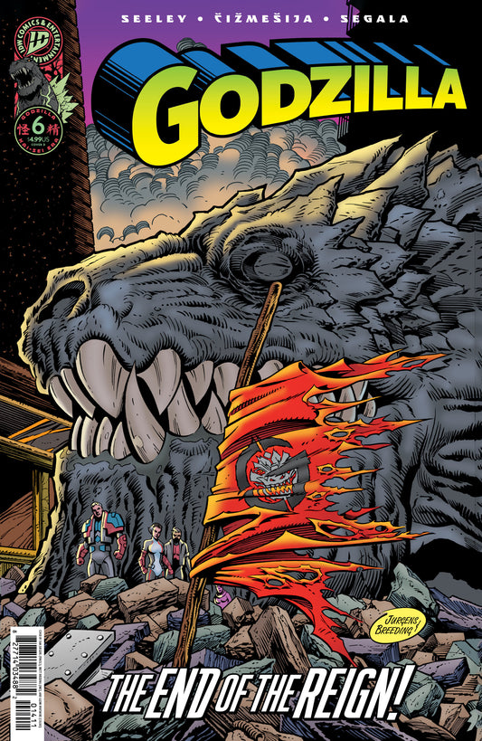 Godzilla [Kai Sei Era] #6 Dan Jurgens  (Death Of Superman Homage)