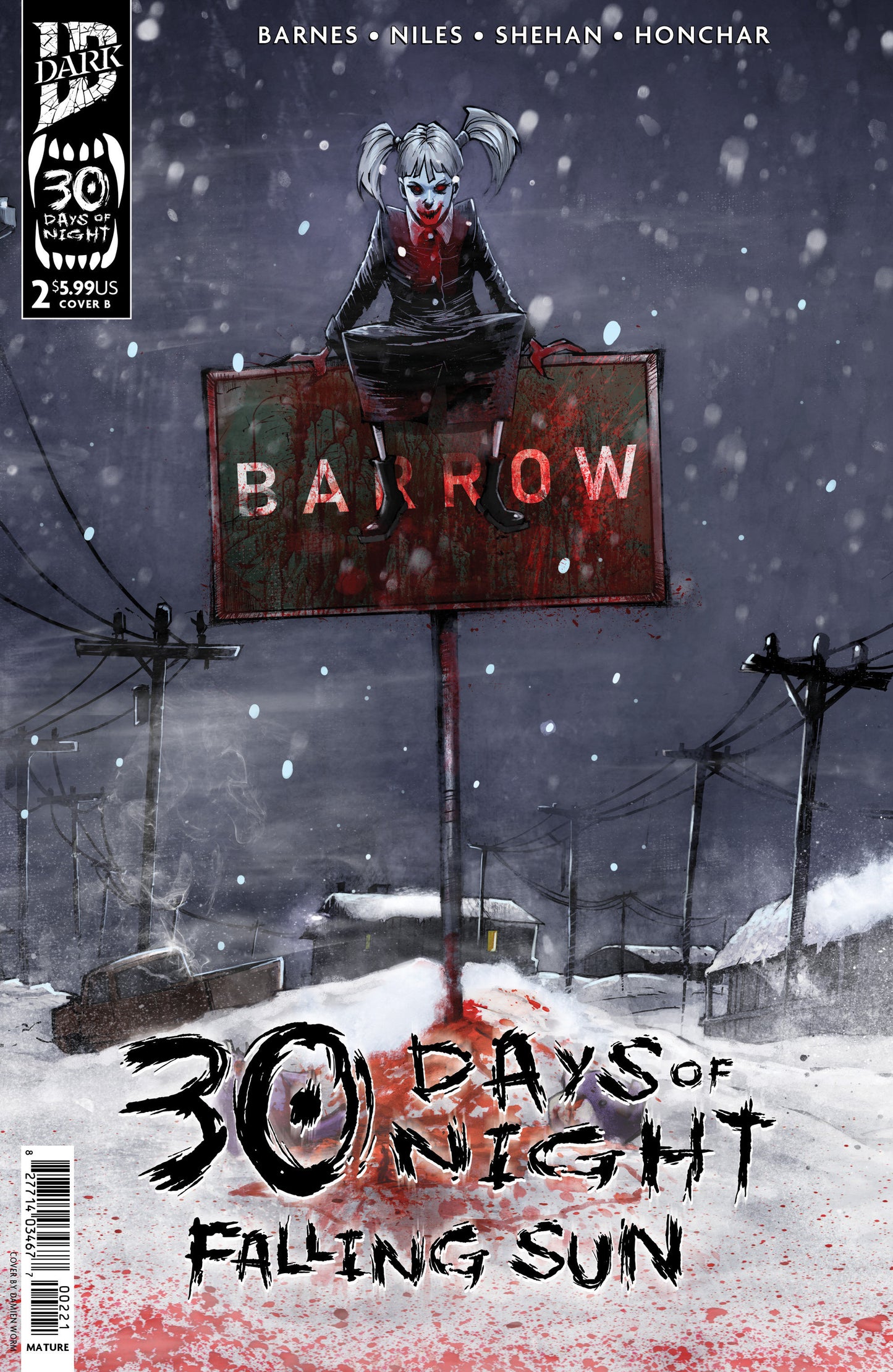 30 Days Of Night: Falling Sun #2 Damien Worm (12/17/25)