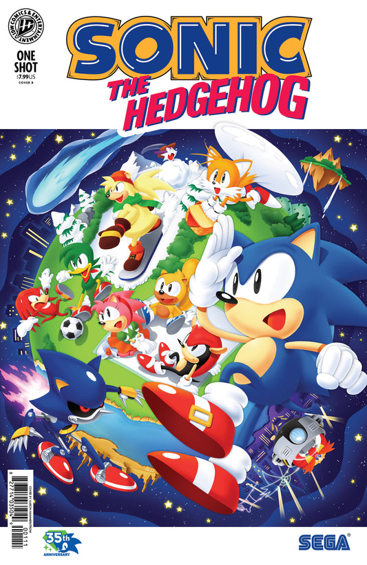 Sonic The Hedgehog: 35th Anniversary Special Variant B Hammerstrom