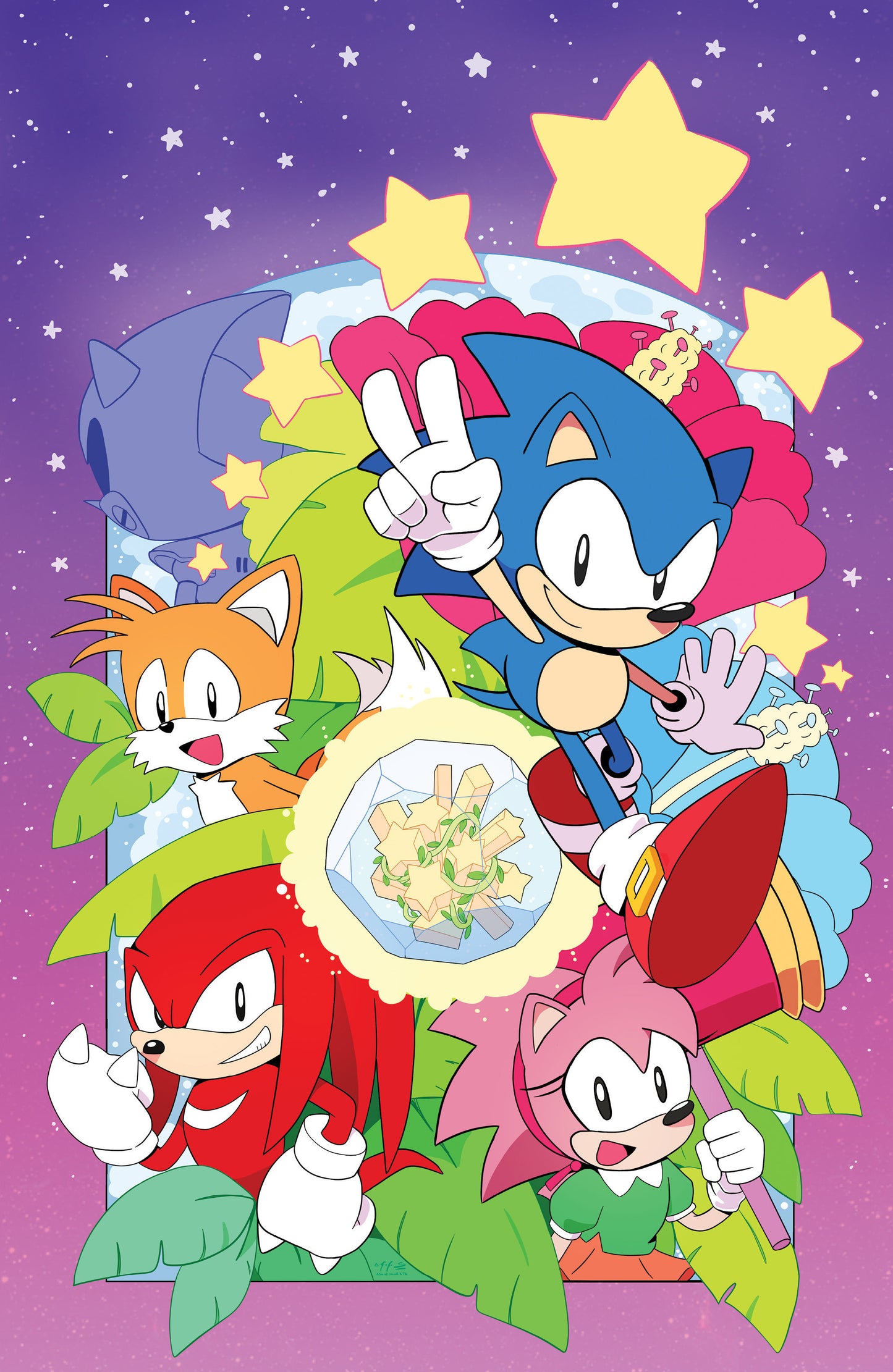 Sonic The Hedgehog: 35th Anniversary Special Variant C FOIL Virgin