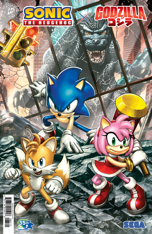 Sonic The Hedgehog X Godzilla #1 Cover E Mico Suayan