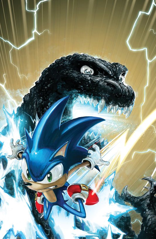 Sonic The Hedgehog X Godzilla #1 [1:100] Clayton Crain Virgin