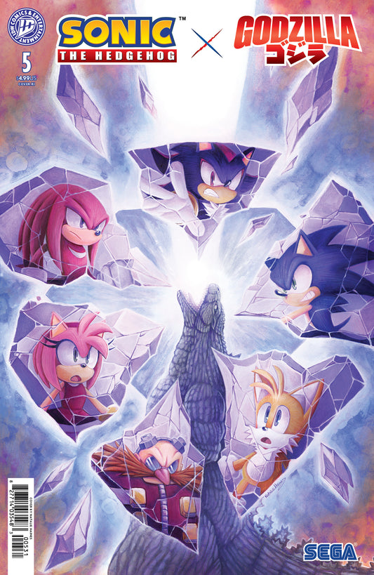 Sonic The Hedgehog X Godzilla #5 [1:15] Nathalie Haines