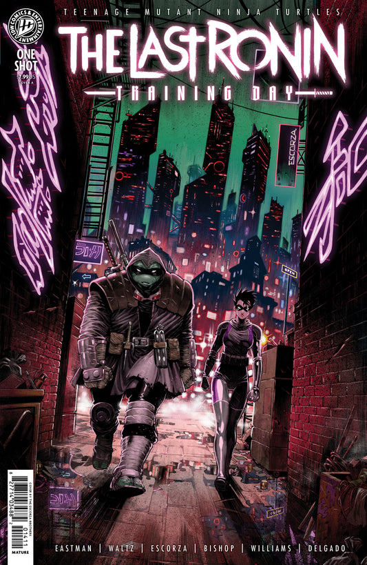 Teenage Mutant Ninja Turtles: The Last Ronin Training Day Cover A Escorza